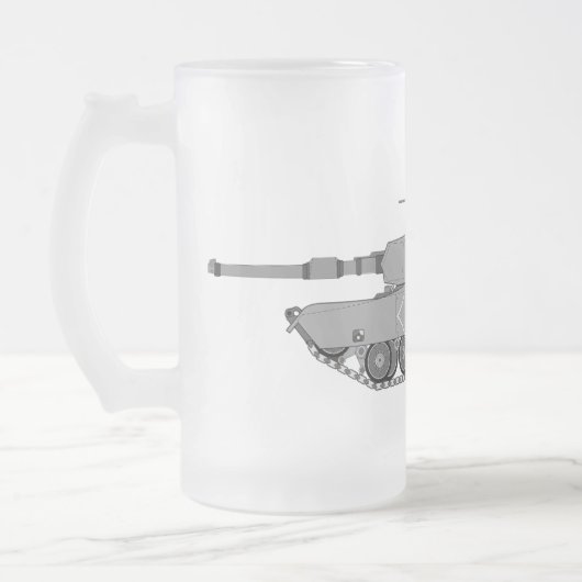 Tanker - Bester Job, den ich je hatte Mattglas Bierglas (Links)