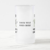 Tanker - Bester Job, den ich je mit Ihrem Text hat Mattglas Bierglas (Mittel)