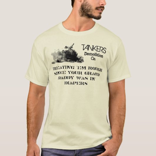Tanker-Demolierung T-Shirt (Vorderseite)