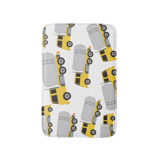 Tanker LKW Badematte (Vorderseite Vertikal)