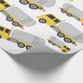 Tanker LKW Geschenkpapier (Ecke)