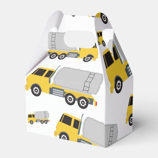 Tanker LKW Geschenkschachtel (Rückseite)