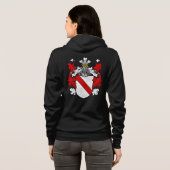 Tankersley Coat of Arms Woman's Hoodie (Schwarz voll)