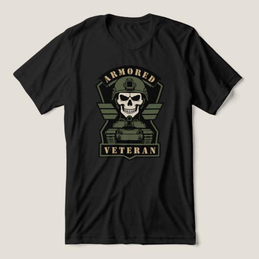Tankerveteran Tri-Blend Shirt (Design Vorderseite)