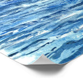 "Tanking Up Poster" Poster (Ecke)