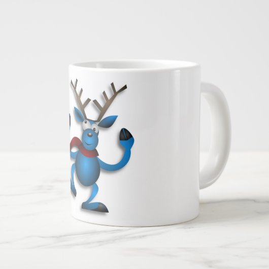 TANKREINDEIN Jumbo-Tasse (Vorderseite Rechts)