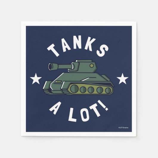 Tanks A Lot Serviette (Vorderseite)