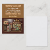 Tankstelle/AutomobilVisitenkarte Visitenkarte (Vorne/Hinten)