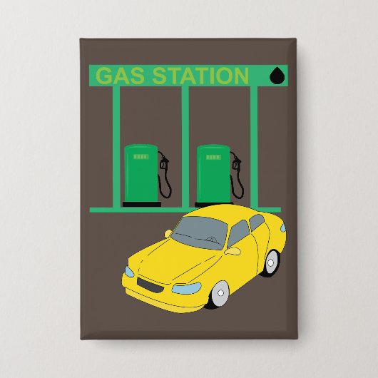Tankstelle Button (Vorderseite)