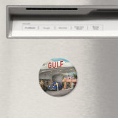 Tankstelle - Die große amerikanische Straßenfahrt Magnet (In Situ (Geschirrspüler))