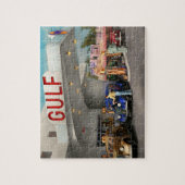 Tankstelle - Die große amerikanische Straßenfahrt  Puzzle (Vertikal)