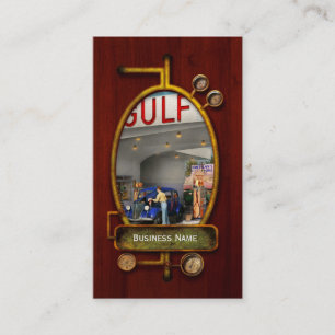 Tankstelle - Die große amerikanische Straßenfahrt Visitenkarte