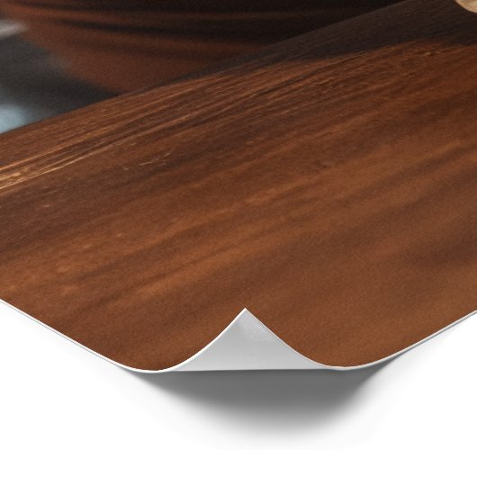 Tankstelle in Frankreich: Sip, Slobber, Serve Poster (Ecke)