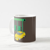 Tankstelle Kaffeetasse (Vorderseite Links)