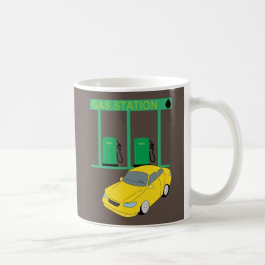 Tankstelle Kaffeetasse (Rechts)