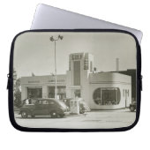 Tankstelle Laptopschutzhülle (Vorderseite)