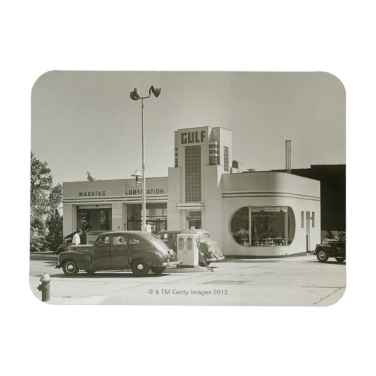 Tankstelle Magnet (Horizontal)