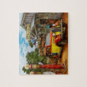 Tankstelle - Neulieferung nach Pie Town 1940 Puzzle (Vertikal)