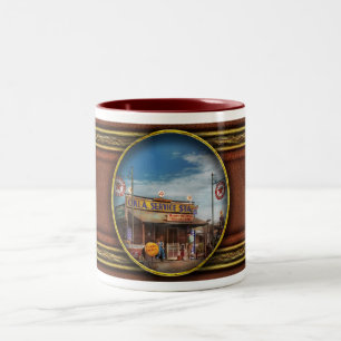 Tankstelle - Oklahoma Service Station 1939 Zweifarbige Tasse