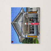 Tankstelle Route 66 Puzzle (Vertikal)