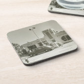 Tankstelle Untersetzer (Linke Seite)