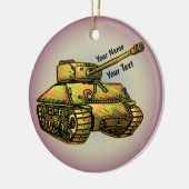 Tankverzierung Keramik Ornament (Links)