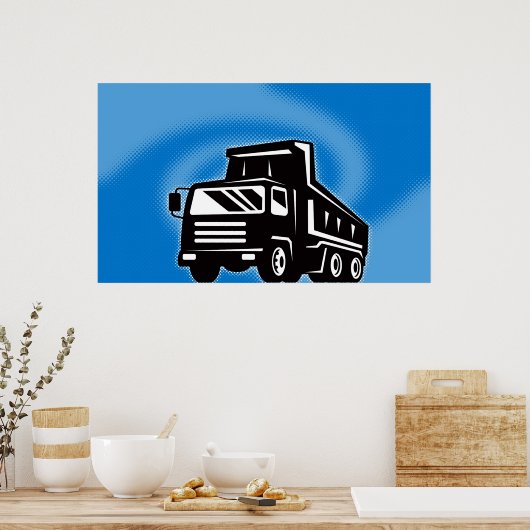 Tankwagen Poster (Küche)