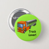 Tankwagen Schwertransporter für Kinder Button (Vorne & Hinten)