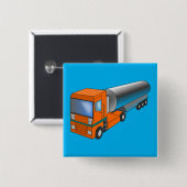 Tankwagen Schwertransporter für Kinder Button (Vorne & Hinten)