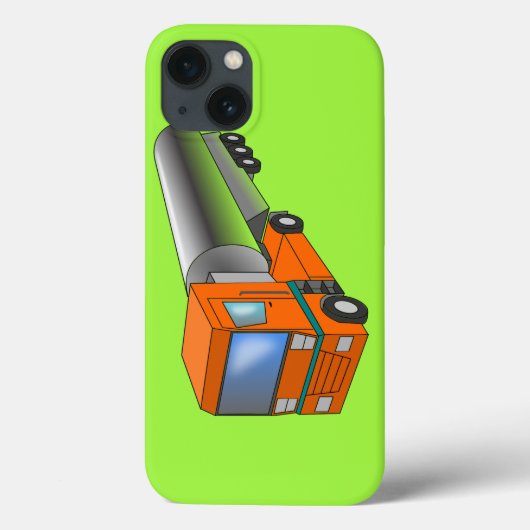 Tankwagen Schwertransporter für Kinder Case-Mate iPhone Hülle (Rückseite)