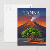 Tanna Insel Vanuatu Postkarte (Vorne/Hinten)
