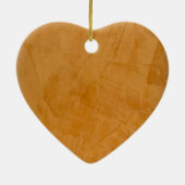 Tanned Leather Keramik Ornament (Hinten)