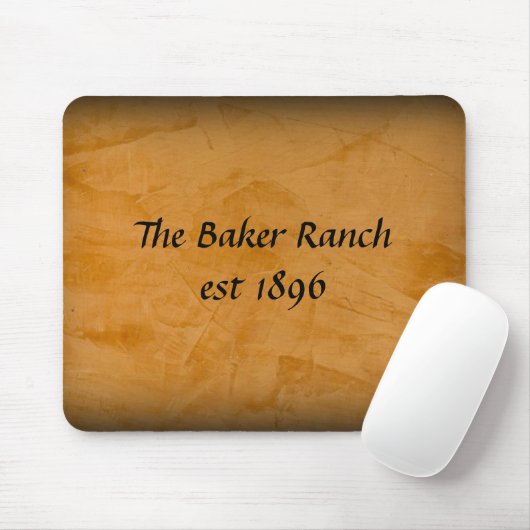 Tanned Leather Mousepad (Mit Mouse)