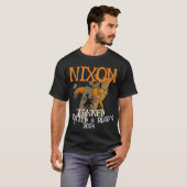 Tanned Rested & Ready NIXON 2024 Präsident T-Shirt (Vorne ganz)