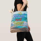 Tanned Tipsy Zitat Ocean Beach Tasche (Von Nahem)