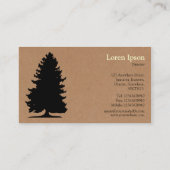 Tannen-Baum - Sammelpack Visitenkarte (Rückseite)