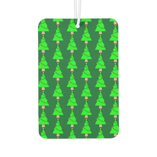 Tannenbaum Autolufterfrischer (Rückseite)