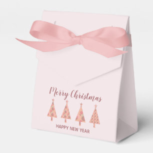 Tannenbaum Einfach Modern Mädchenhaft Rosa Frohe W Geschenkschachtel