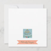 Tannenbaum Einladung (Rückseite)