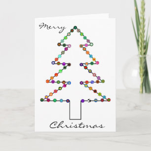 Tannenbaum Feiertagskarte