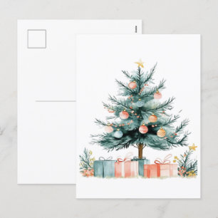 Tannenbaum  feiertagspostkarte
