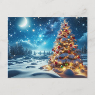 Tannenbaum Feiertagspostkarte