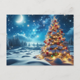 Tannenbaum Feiertagspostkarte