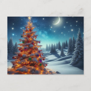 Tannenbaum Feiertagspostkarte