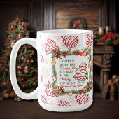 Tannenbaum-Gebäck Keramikbecher Kaffeetasse