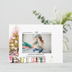 Tannenbaum Geschenke Foto WEIHNACHTSGRÜSSE