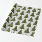 Tannenbaum Geschenkpapier (Ungerollt)