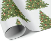 Tannenbaum Geschenkpapier (Rolleneckpunkt)