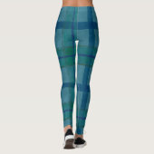 Tannenbaum Karo Leggings (Rückseite)