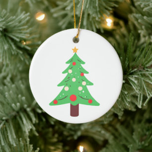 Tannenbaum Keramik Ornament